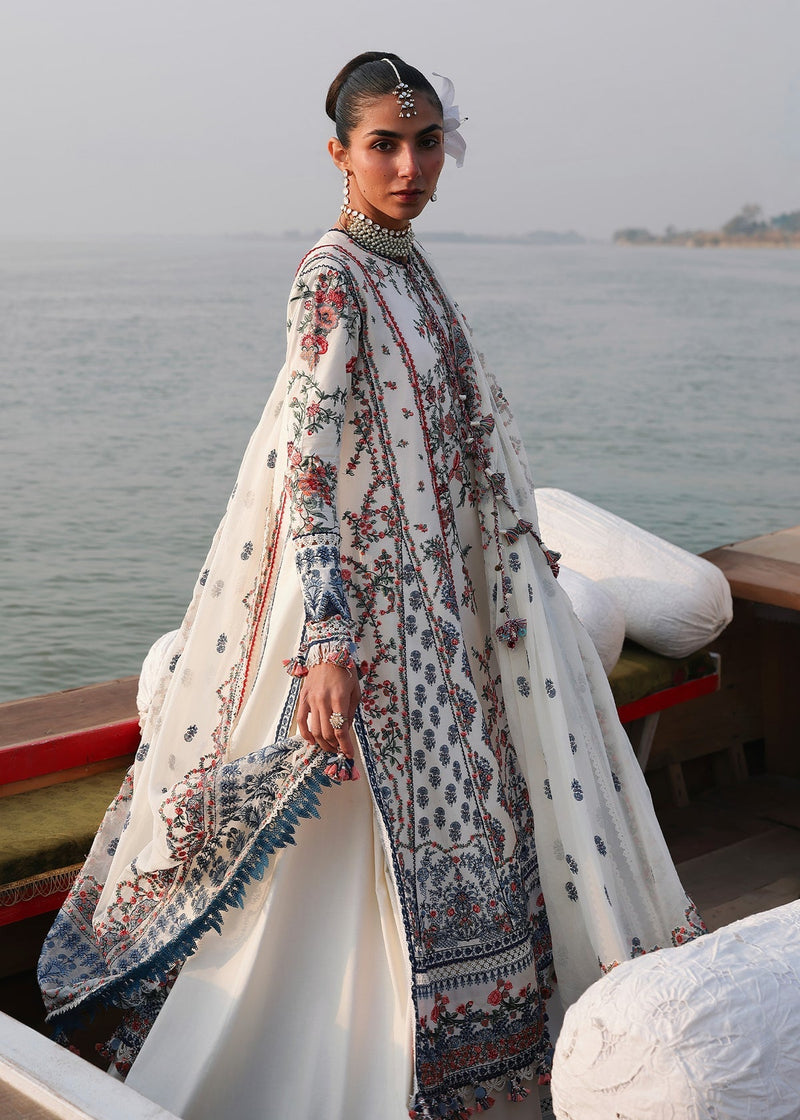 Hussain Rehar | Kalabagh Luxury Lawn 26 | Yuki by Hussain Rehar - Designer Dress  - Type : Ladies Clothes - Available at Libayah - 100% Original 