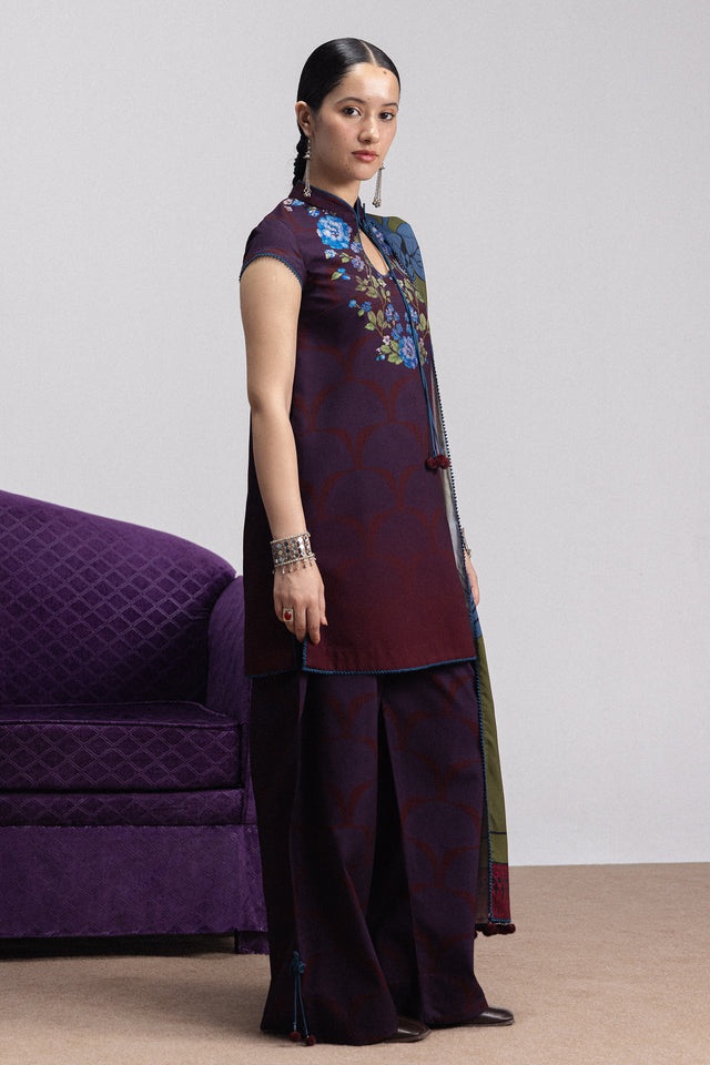 Zara ShahJahan | Coco Prints Winter 26 | Mira-1B by Zara ShahJahan - Designer Dress  - Type : Ladies Clothes - Available at Libayah - 100% Original 