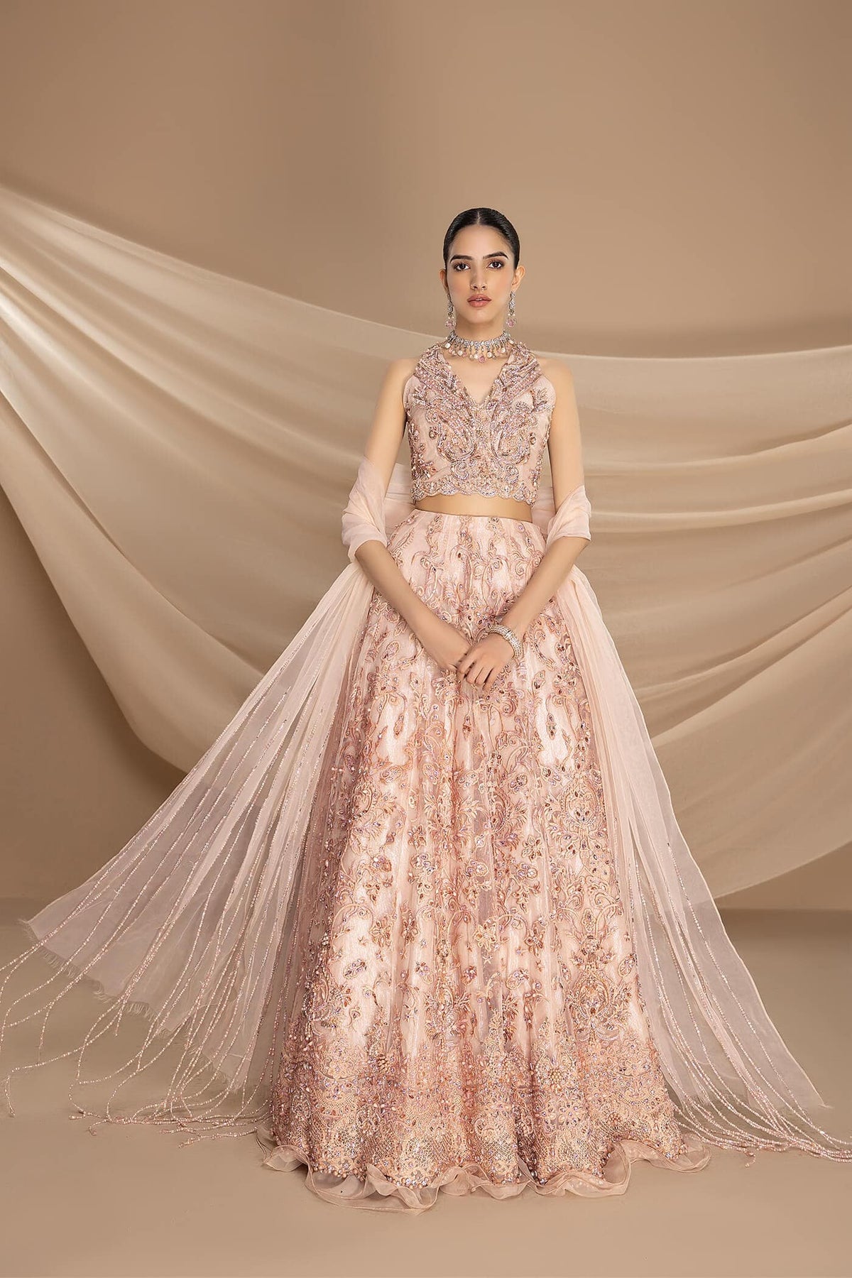Nilofer Shahid | Shama e Mehfil | Husn e Jahaan by Nilofer Shahid - Designer Dress  - Type : Ladies Clothes - Available at Libayah - 100% Original 