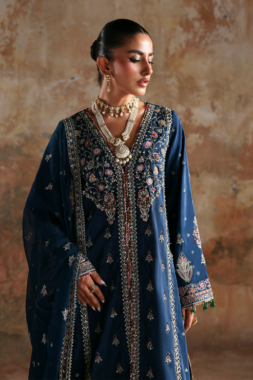 Emaan Adeel | Afsana e Silk | AFSAR by Emaan Adeel - Designer Dress - Type : Ladies Clothes - Available at Libayah - 100% Original 