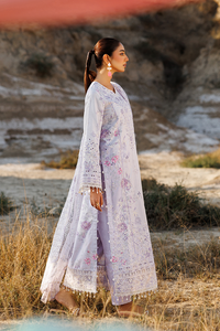 Emaan adeel | Sunlit Groove Luxury Lawn 26 | SUNLIT SWAY by Emaan Adeel - Designer Dress  - Type : Ladies Clothes - Available at Libayah - 100% Original 