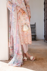 Aabyaan | Shezlin Chikankari 26 | SERENE (AZ-04) by Aabyaan - Designer Dress - Type : Luxury Dress - Available at Libayah - 100% Original
