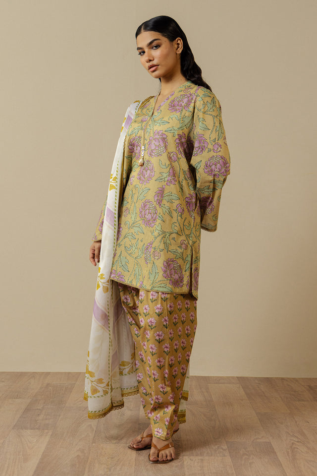 Zara Shahjahan | Coco Prints 26 | Mireya-5B by Zara Shahjahan - Designer Dress  - Type : Ladies Clothes - Available at Libayah - 100% Original 