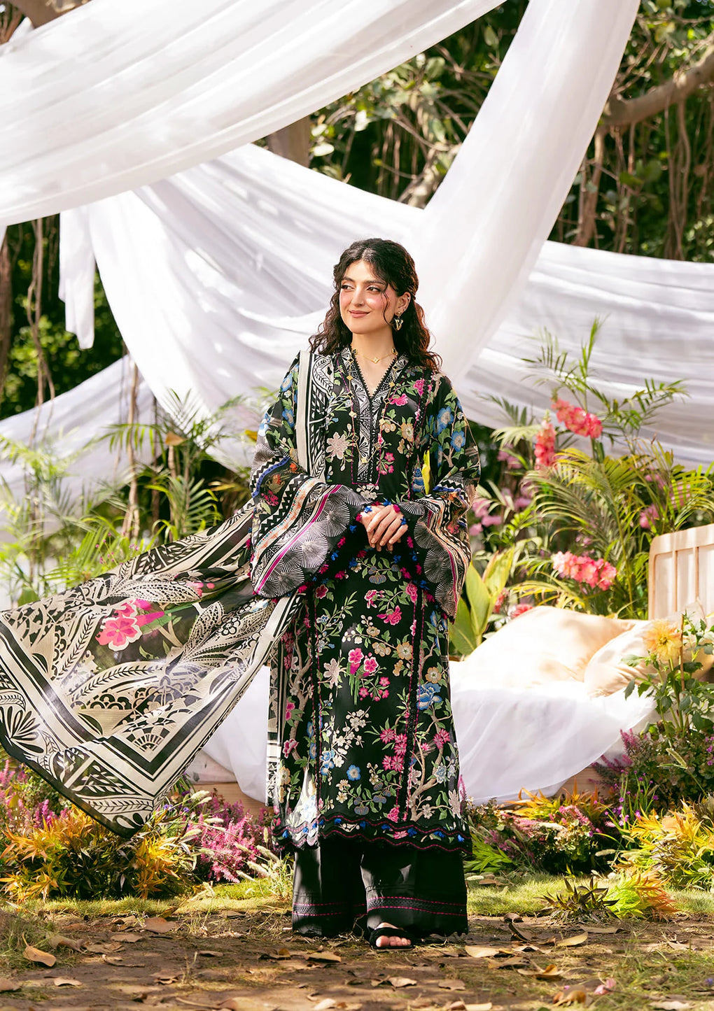 Elaf Premium | Prints 25 | EPS-8B ELAROSE by Elaf Premium - Designer Dress - Type: Ladies Clothes - Available at Libayah - 100% Original