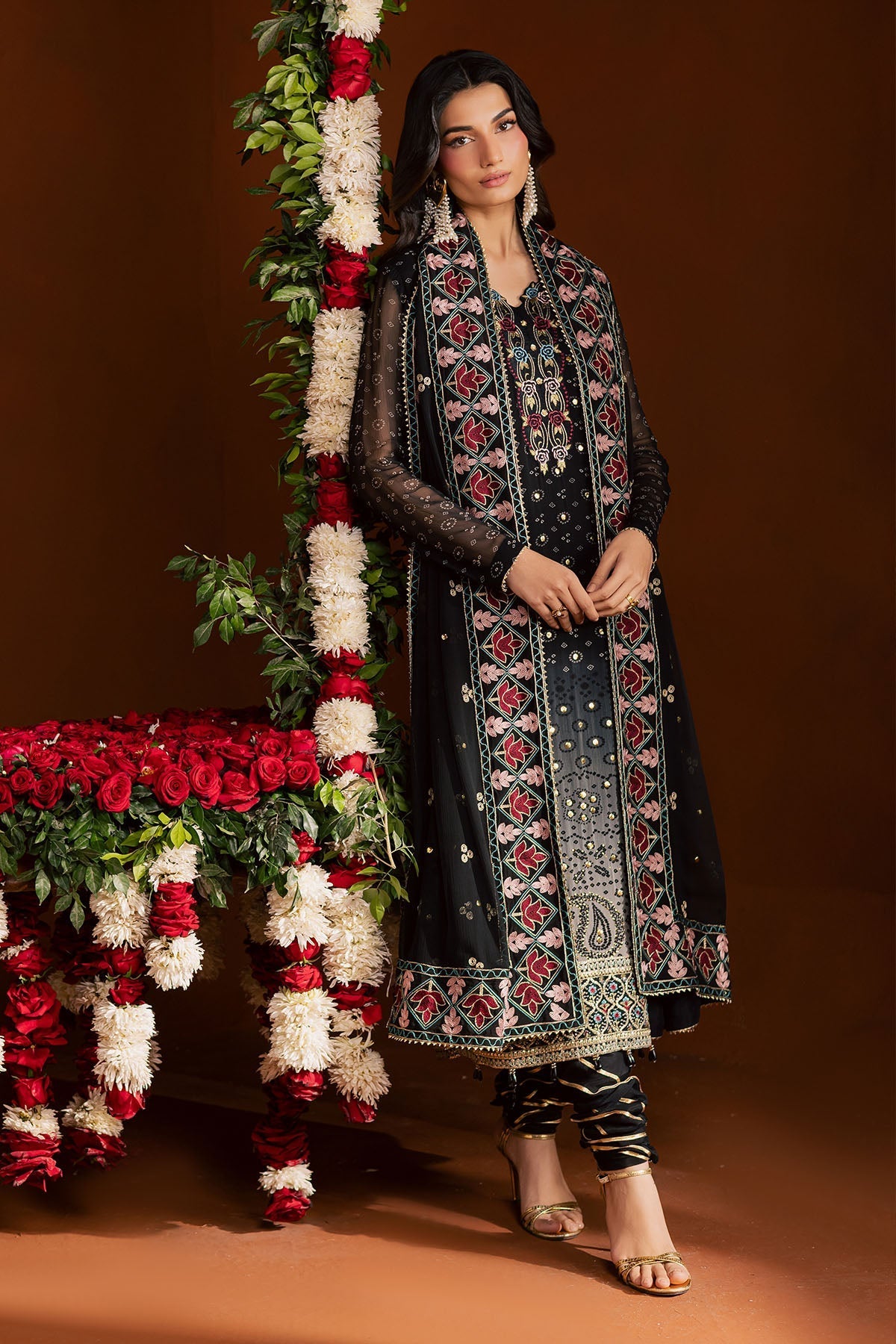 Nureh | Mukeshkari Formals | MK-24 - Designer Dress - Type : Ladies Clothes - Available at Libayah - 100% Original
