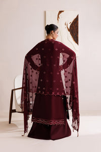 Farasha | Chiffon Threads 26 | Crimson Grace by Farasha - Designer Dress  - Type : Ladies Clothes - Available at Libayah - 100% Original 
