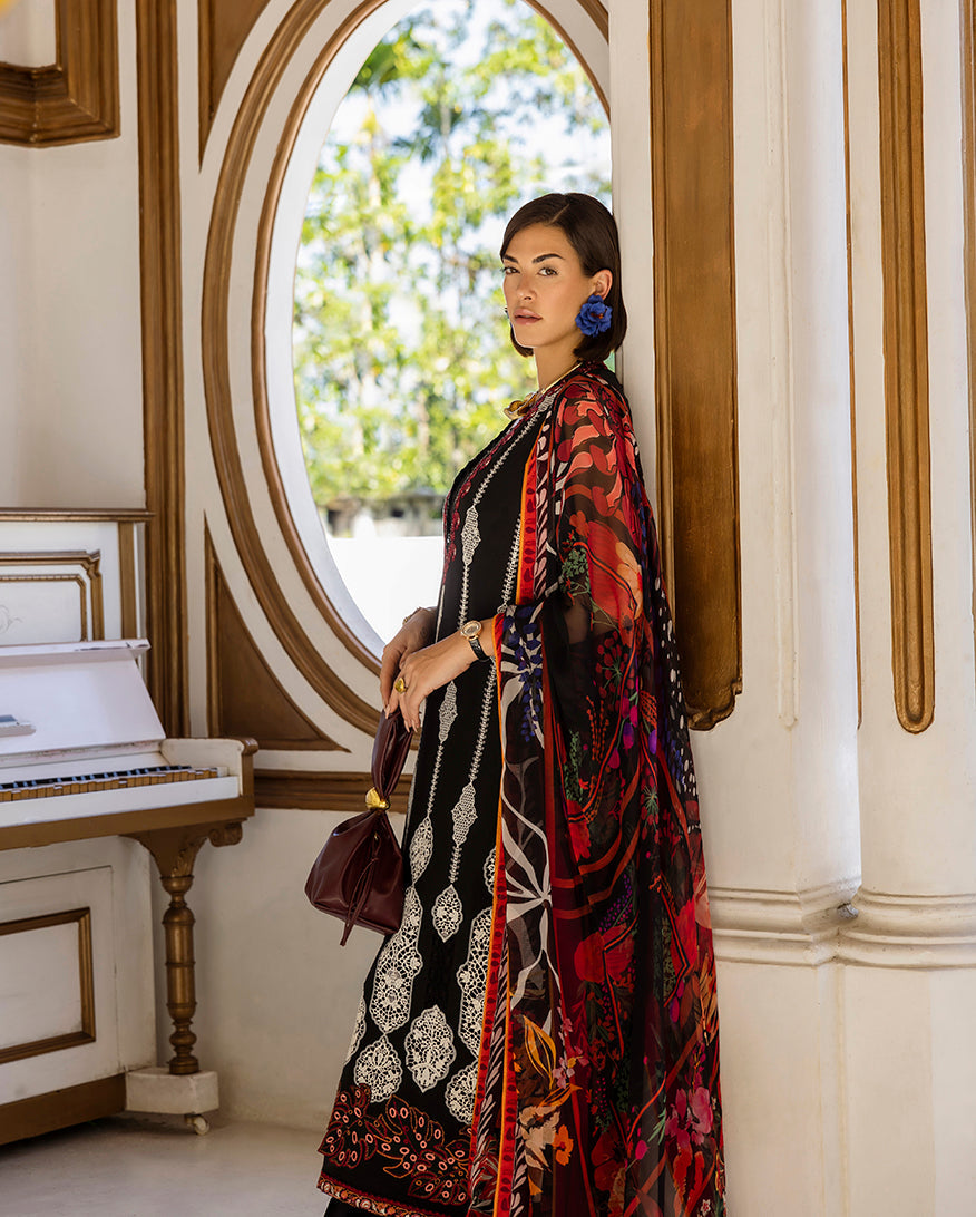 Esmel | Mon Tresor Luxe Lawn 26 | Amor Omnia Vincit by Esmel - Designer Dress - Type : Luxury Dress - Available at Libayah - 100% Original