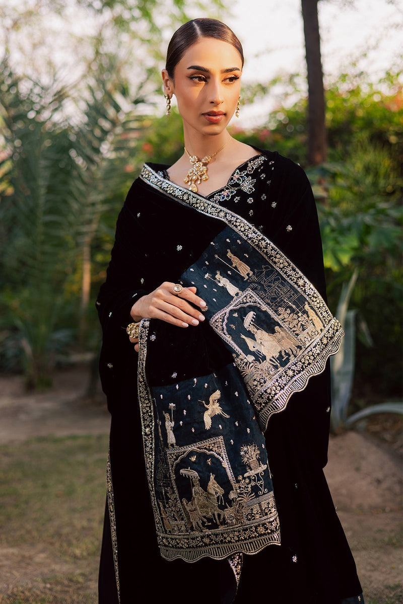 Nureh | Maya Velvet | NW-118 by Nureh - Designer Dress  - Type : Ladies Clothes - Available at Libayah - 100% Original 