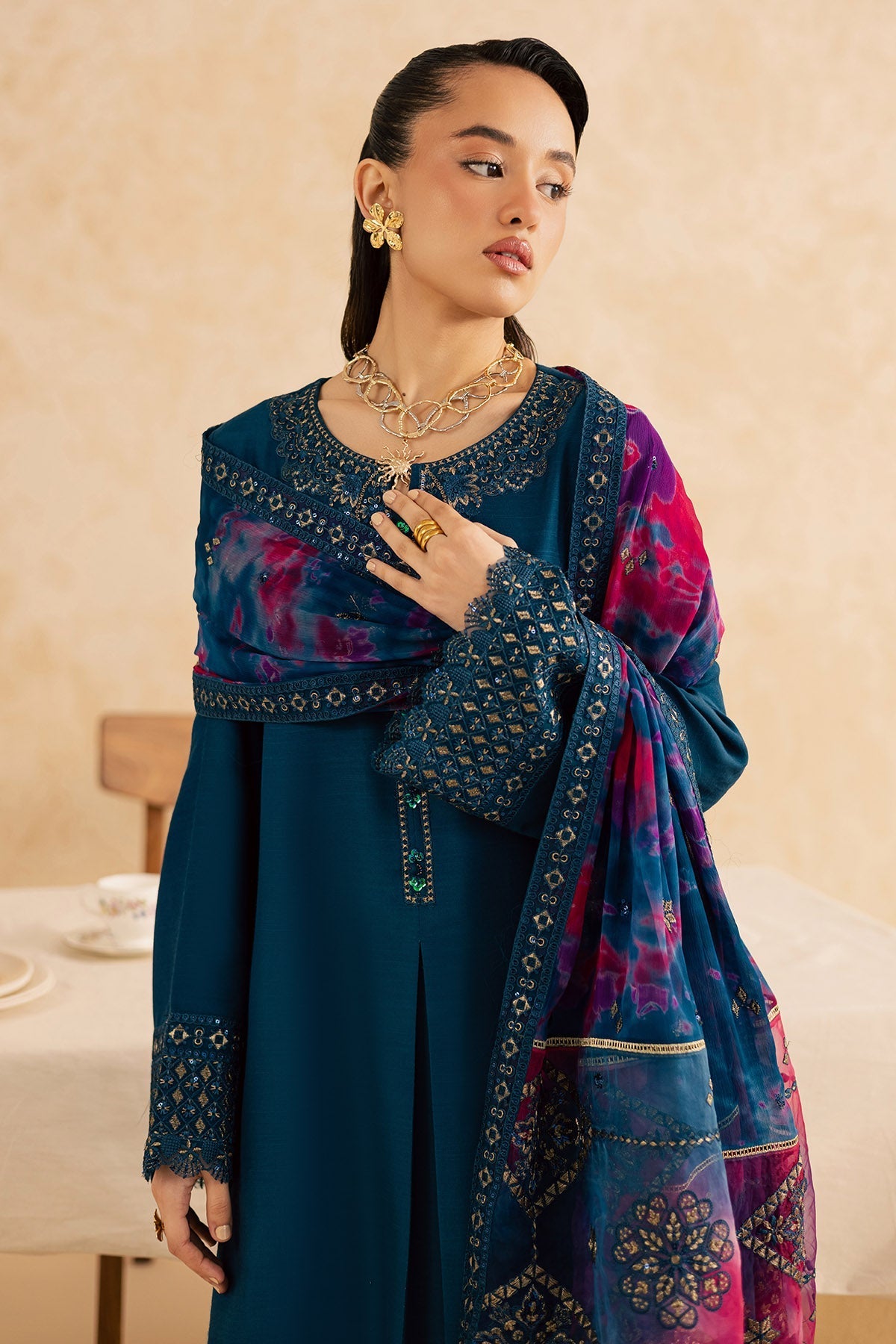 Nureh | Shades of Summer | NP-695 by Nureh - Designer Dress  - Type : Ladies Clothes - Available at Libayah - 100% Original 