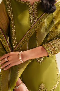Naqshi | Feemora Organza Raw Silk | Feeha by Naqshi - Designer Dress  - Type : Ladies Clothes - Available at Libayah - 100% Original 