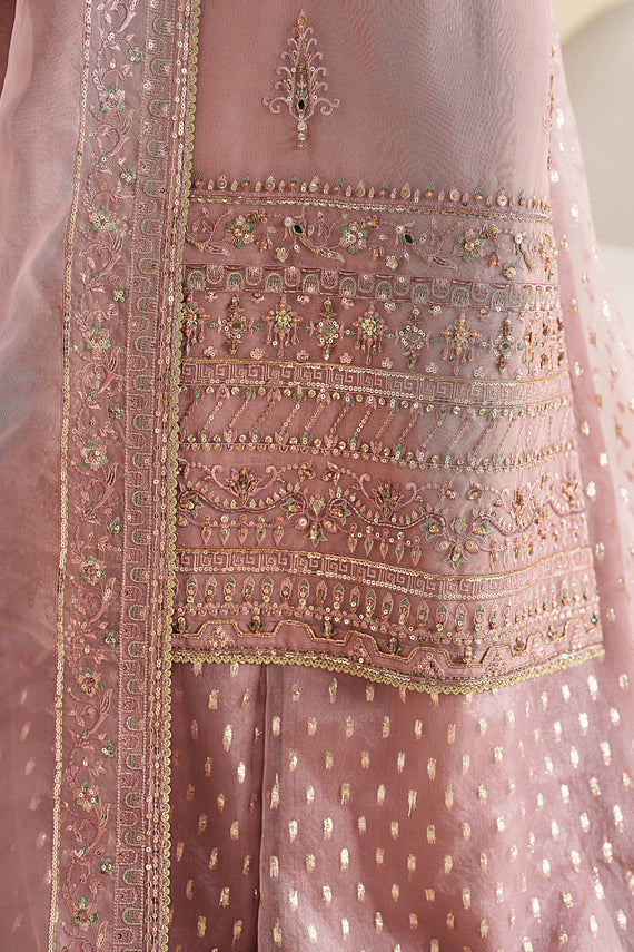 Naqshi | Feemora Organza Raw Silk | Ushna by Naqshi - Designer Dress  - Type : Ladies Clothes - Available at Libayah - 100% Original 