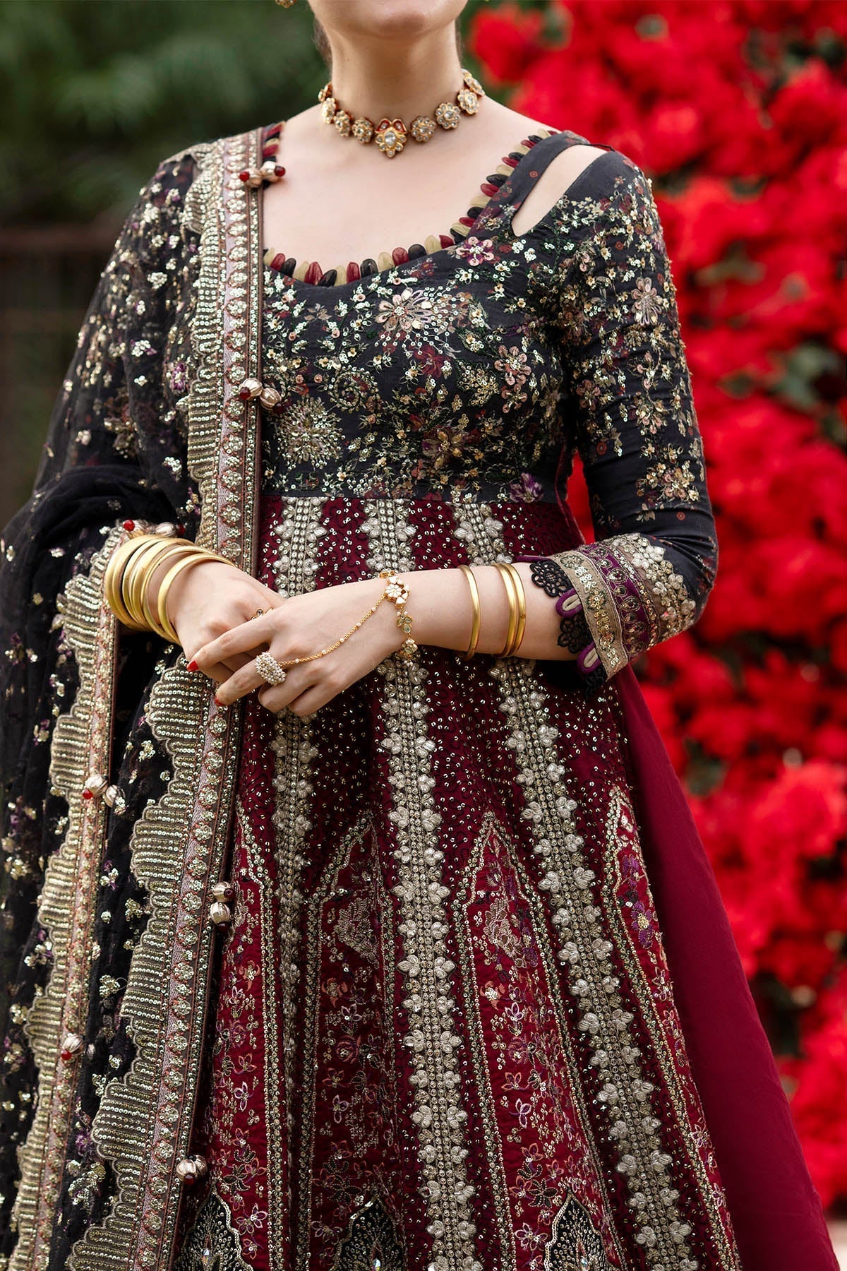 Nureh | Jhoomro Formals | NL-95 Emara by Nureh - Designer Dress  - Type : Ladies Clothes - Available at Libayah - 100% Original 