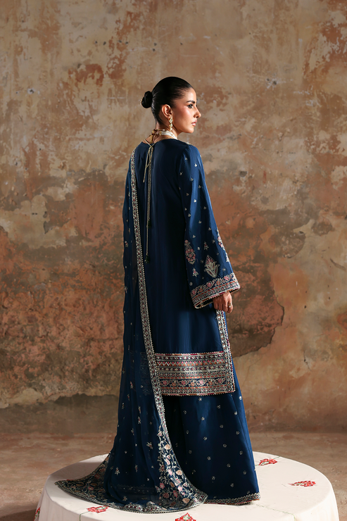 Emaan Adeel | Afsana e Silk | AFSAR by Emaan Adeel - Designer Dress - Type : Ladies Clothes - Available at Libayah - 100% Original 