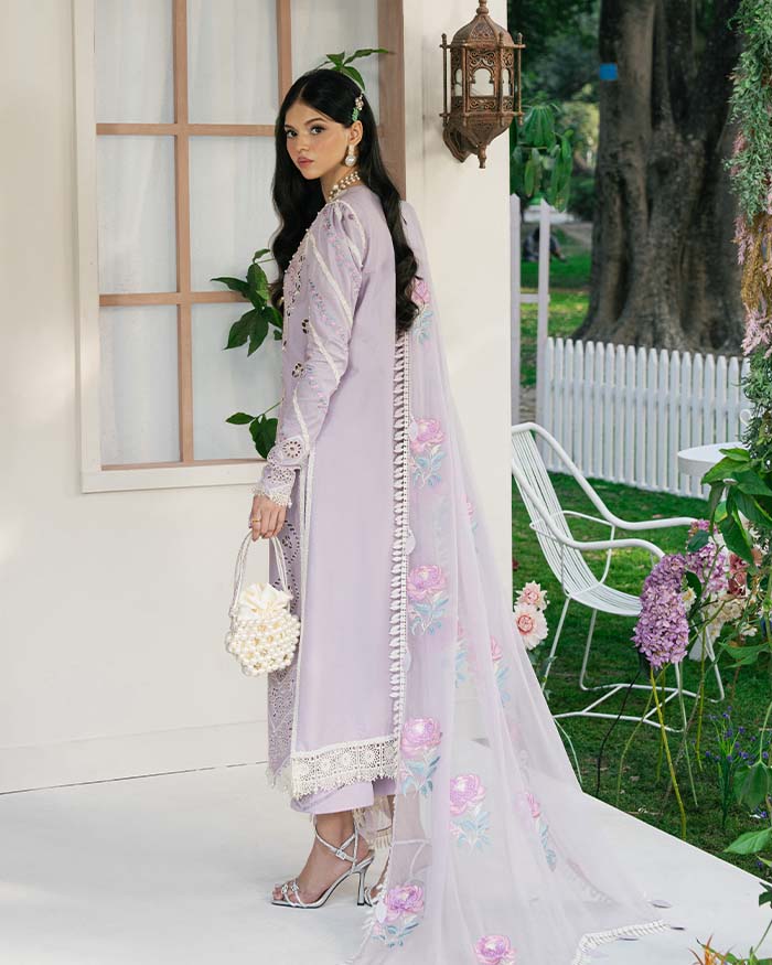Zevk | Flora Festive Lawn | LILLY by Zevk - Designer Dress - Type: Ladies Clothes - Available at Libayah - 100% Original