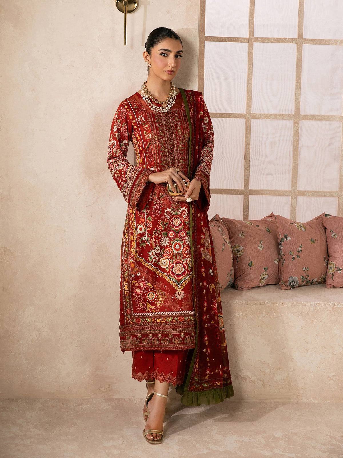Gulaal | Syra Lawn 26 | Calyx SKU D - 7 by Gulaal - Designer Dress  - Type : Ladies Clothes - Available at Libayah - 100% Original 