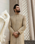 Pakistani Menswear | Faiza Saqlain | Baseem by Faiza Saqlain - Designer Dress - Type: MensWear - Available at Libayah - 100% Original