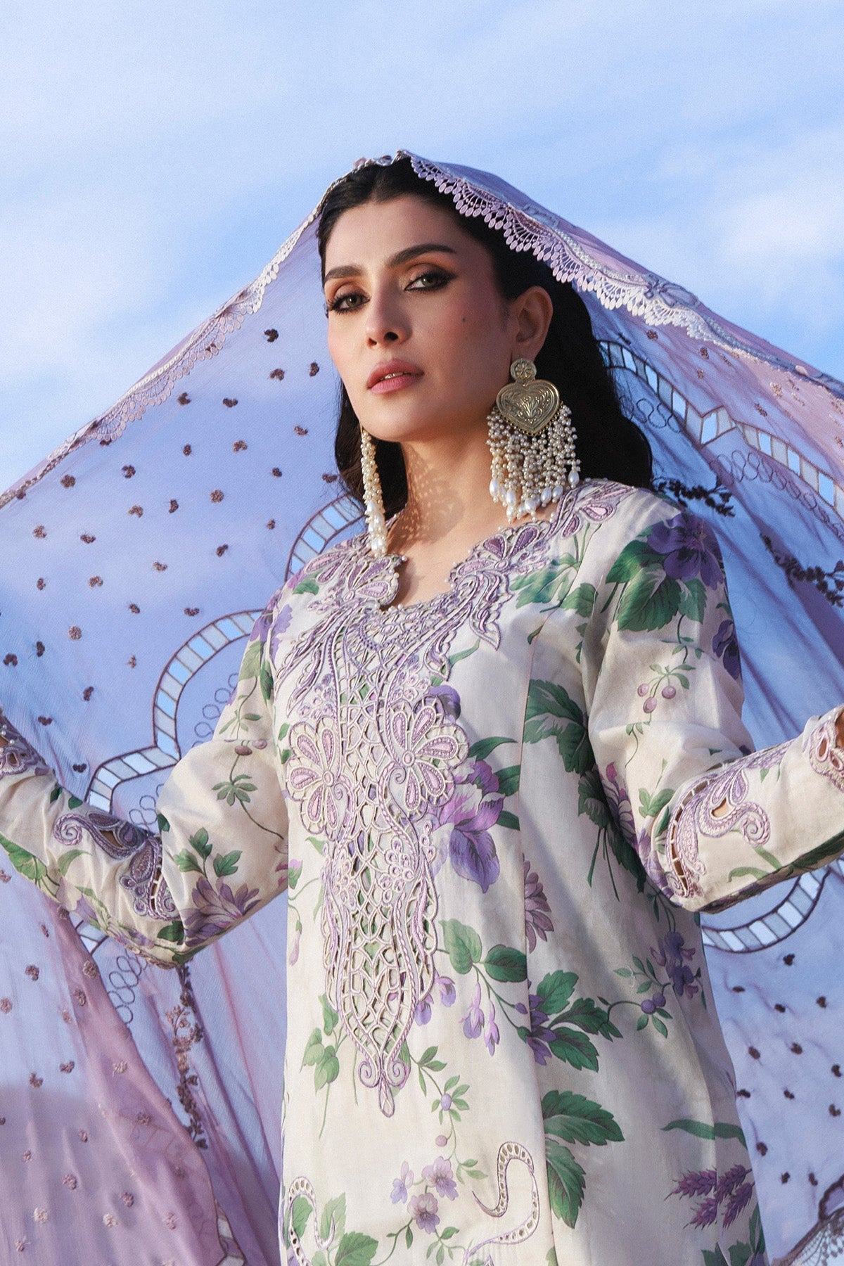 Nureh | Aman Luxe | Amaris NE-231 by Nureh - Designer Dress - Type : Luxury Dress - Available at Libayah - 100% Original