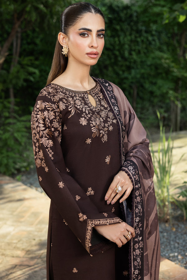 Farasha | Eminence Khaddar 25 | Woodmist by Farasha - Designer Dress - Type : Ladies Clothes - Available at Libayah - 100% Original 