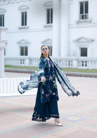 Elaf Premium | Signature Embroidered Lawn with Chiffon Collection 26 | ESG-3A MARIEL by Elaf Premium - Designer Dress  - Type : Ladies Clothes - Available at Libayah - 100% Original 
