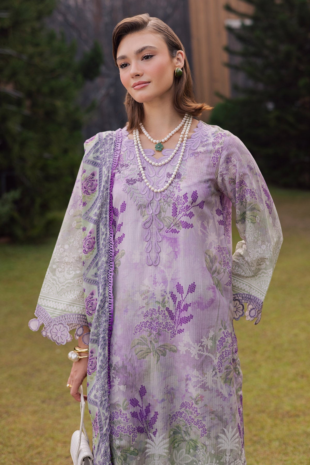 Nureh | Gardenia Lawn 26 | NSG-211 by Nureh - Designer Dress  - Type : Ladies Clothes - Available at Libayah - 100% Original 