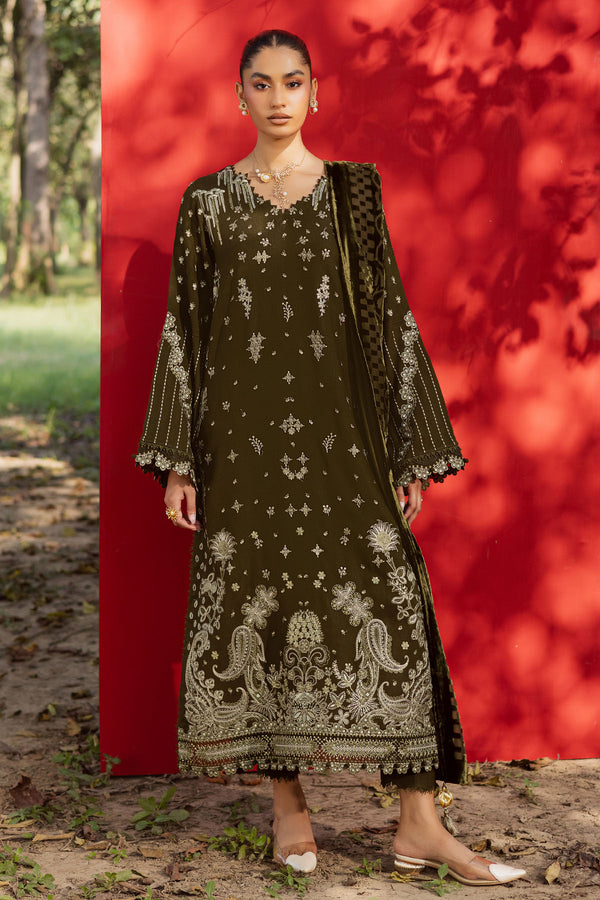 Nureh | Exclusive Leather Peach | NE-190 by Nureh - Designer Dress  - Type : Ladies Clothes - Available at Libayah - 100% Original 