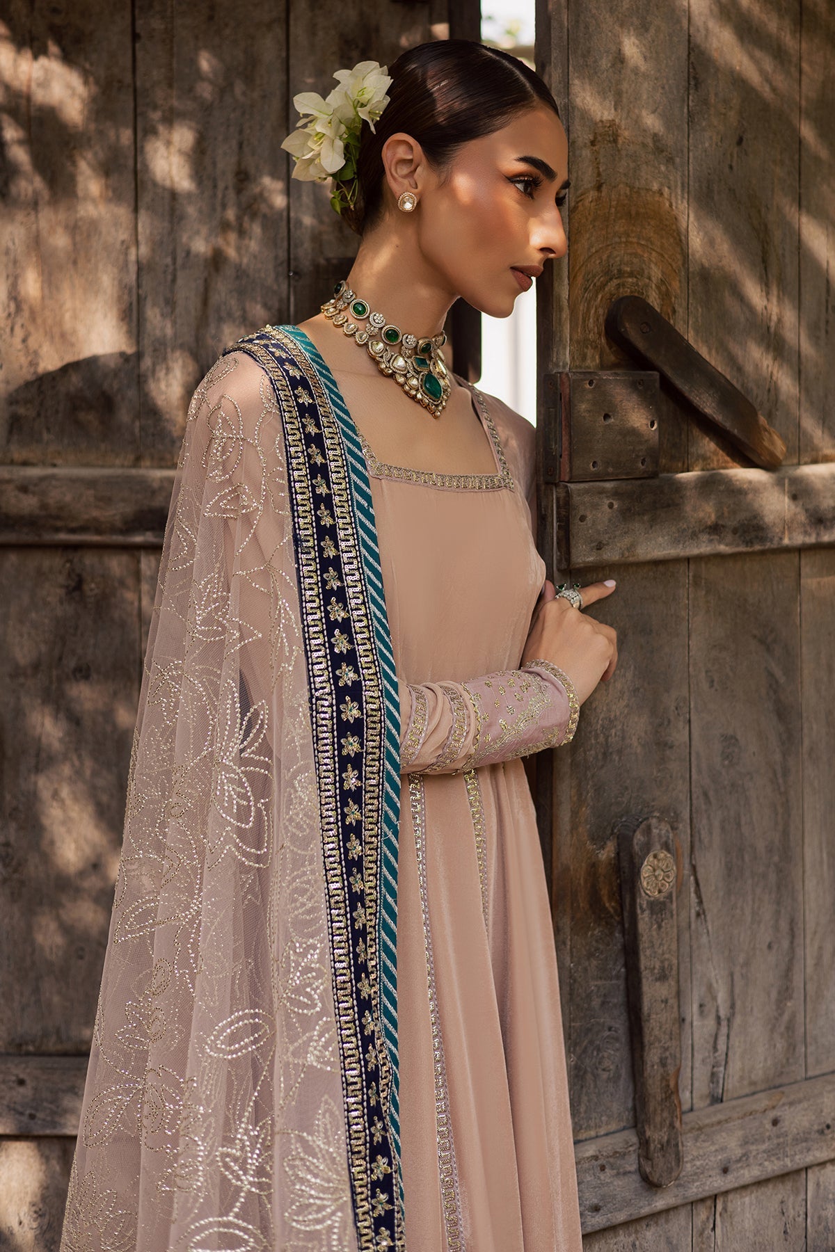 Nureh | Maya Velvet | NW-117 by Nureh - Designer Dress  - Type : Ladies Clothes - Available at Libayah - 100% Original 