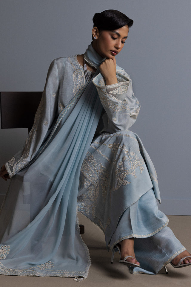 Zara Shahjahan | Festive 26 | FALAK by Zara Shahjahan - Designer Dress  - Type : Ladies Clothes - Available at Libayah - 100% Original 