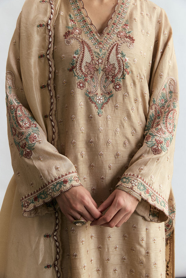 Zara Shahjahan | Festive 26 | Mehrbano by Zara Shahjahan - Designer Dress  - Type : Ladies Clothes - Available at Libayah - 100% Original 
