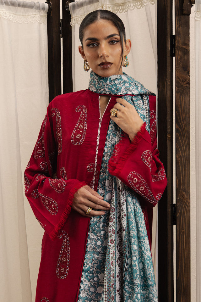 Zara Shahjahan | Festive 26 | MEHRIA by Zara Shahjahan - Designer Dress  - Type : Ladies Clothes - Available at Libayah - 100% Original 