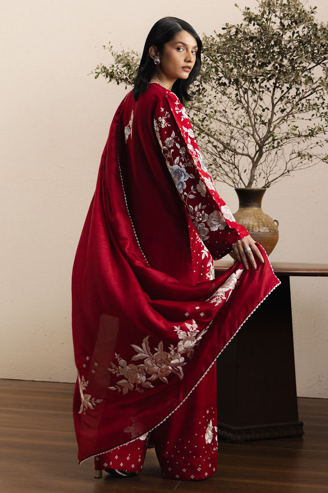 Zara Shahjahan | Festive 26 | Mahfila by Zara Shahjahan - Designer Dress  - Type : Ladies Clothes - Available at Libayah - 100% Original 