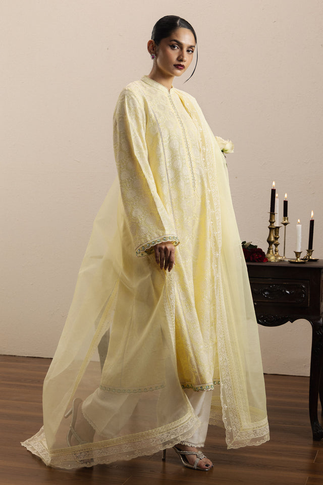 Zara Shahjahan | Festive 26 | ZAHRA by Zara Shahjahan - Designer Dress  - Type : Ladies Clothes - Available at Libayah - 100% Original 