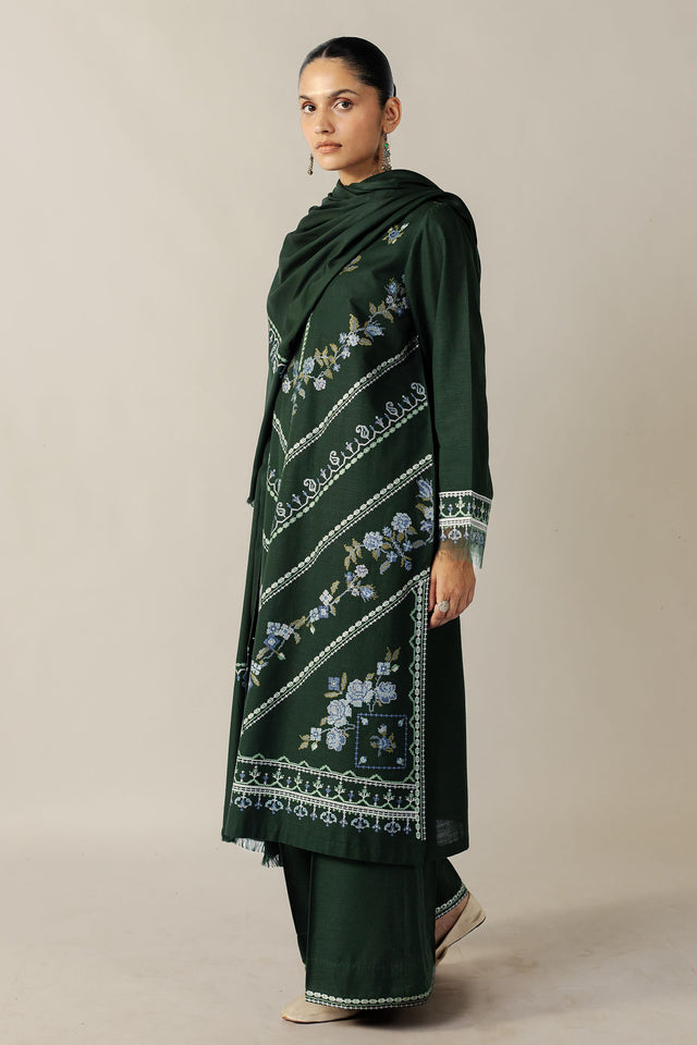 Zara Shahjahan | Pret 26 | Fern by Zara Shahjahan - Designer Dress  - Type : Ladies Clothes - Available at Libayah - 100% Original 