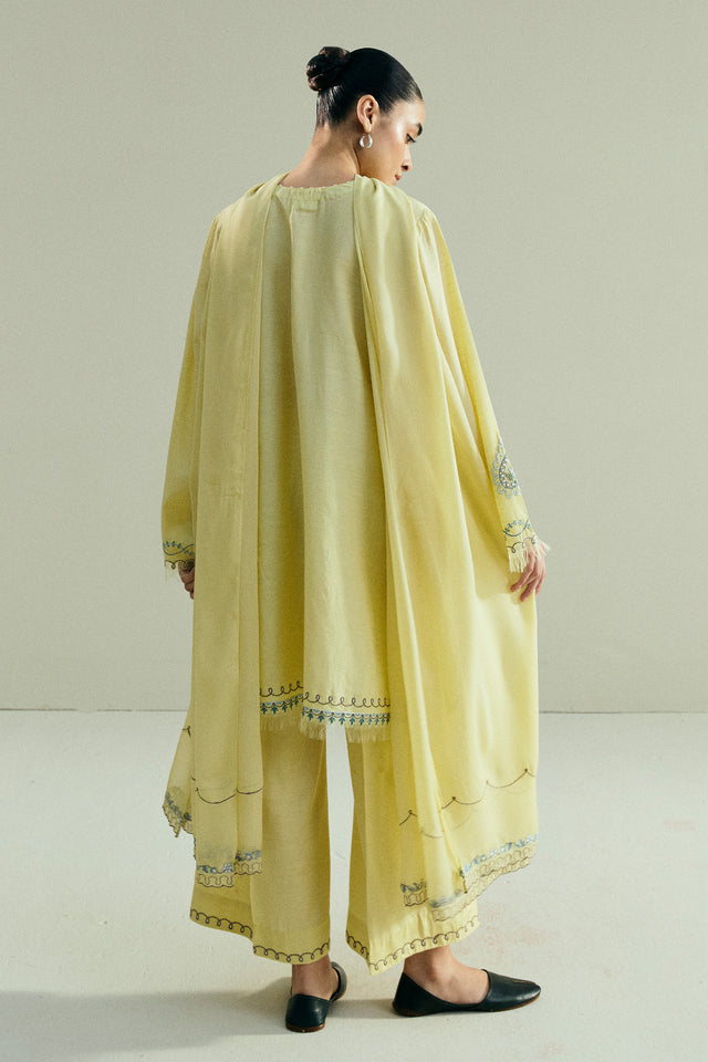 Zara Shahjahan | Pret 26 | CR25P0963A by Zara Shahjahan - Designer Dress  - Type : Ladies Clothes - Available at Libayah - 100% Original 