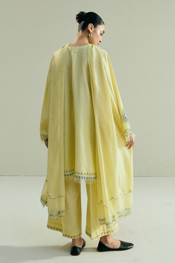 Zara Shahjahan | Pret 26 | CR25P0963A by Zara Shahjahan - Designer Dress  - Type : Ladies Clothes - Available at Libayah - 100% Original 