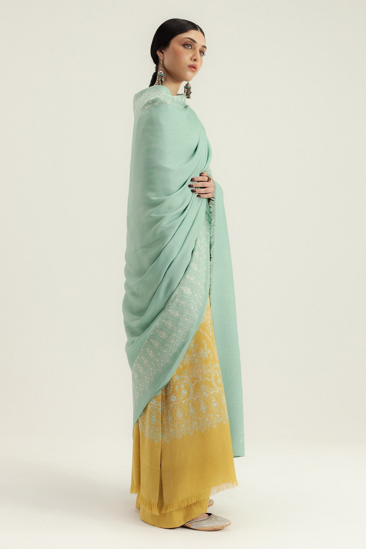 Zarvaan – authentic Pakistani dress from the Zara Shahjahan Winter 25 collection for women in the UK.