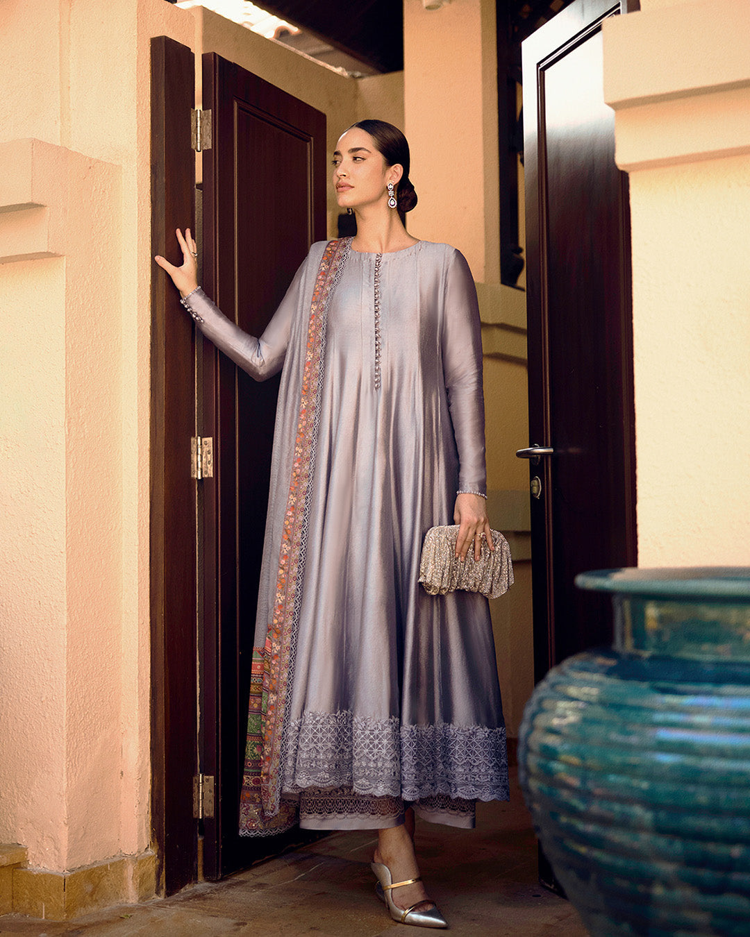 Faiza Saqlain | Carmela Luxury Pret | Mersera by Faiza Saqlain - Designer Dress - Type: Ladies Clothes - Available at Libayah - 100% Original