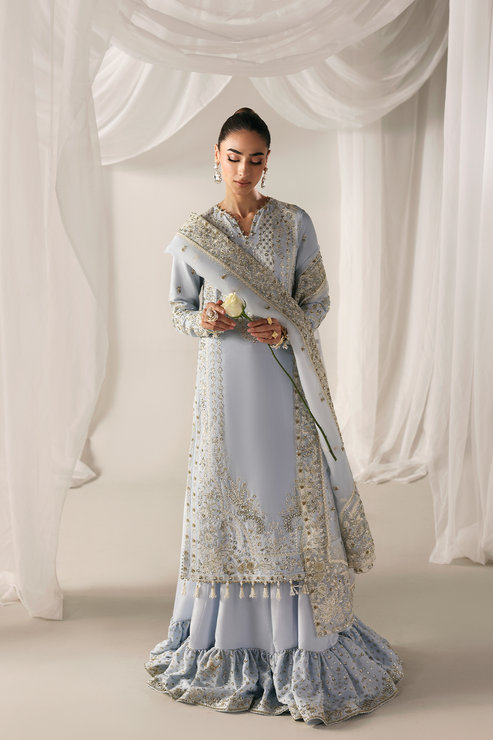 Emaan Adeel | Serein Luxe Silk | OPULENT OASIS by Emaan Adeel - Designer Dress  - Type : Ladies Clothes - Available at Libayah - 100% Original 