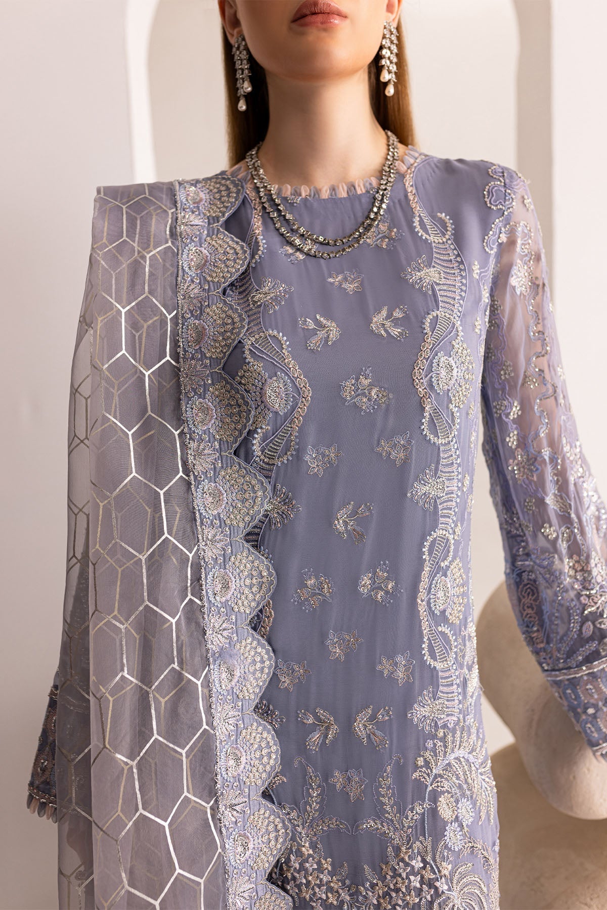 Nureh | Fancy Formals | NP-518 by Nureh - Designer Dress - Type: Formal - Available at Libayah - 100% Original