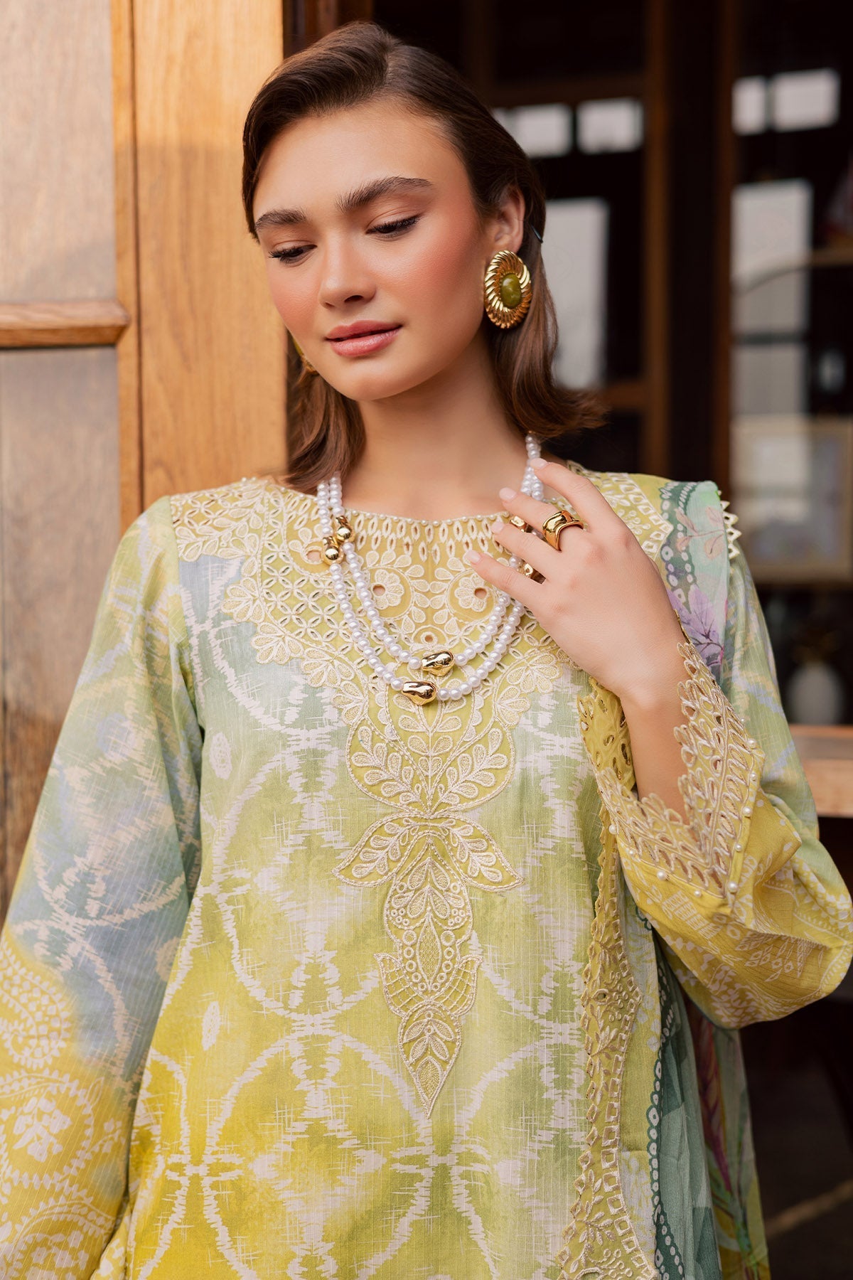Nureh | Gardenia Lawn 26 |NSG-207 by Nureh - Designer Dress  - Type : Ladies Clothes - Available at Libayah - 100% Original 