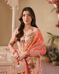 Faiza Saqlain | Serina Luxe | Anfel by Faiza Saqlain - Designer Dress  - Type : Ladies Clothes - Available at Libayah - 100% Original 
