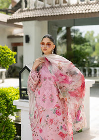Elaf Premium | Signature Embroidered Lawn with Chiffon Collection 26 | ESG-4B MIRA by Elaf Premium - Designer Dress  - Type : Ladies Clothes - Available at Libayah - 100% Original 