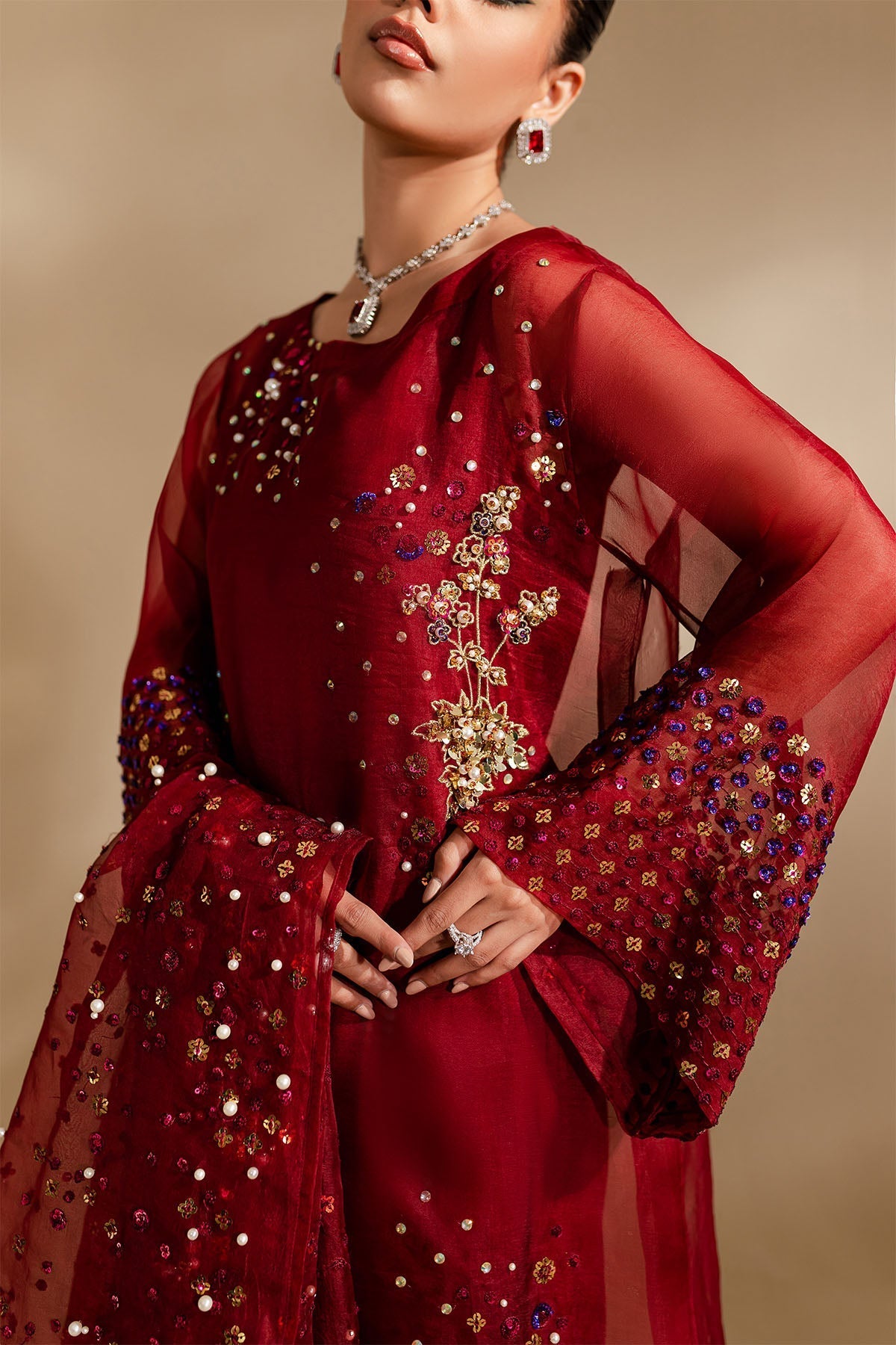 Nureh | Tiny Twinkles | LOVE STRUCK by Nureh - Designer Dress - Type: Luxury - Available at Libayah - 100% Original