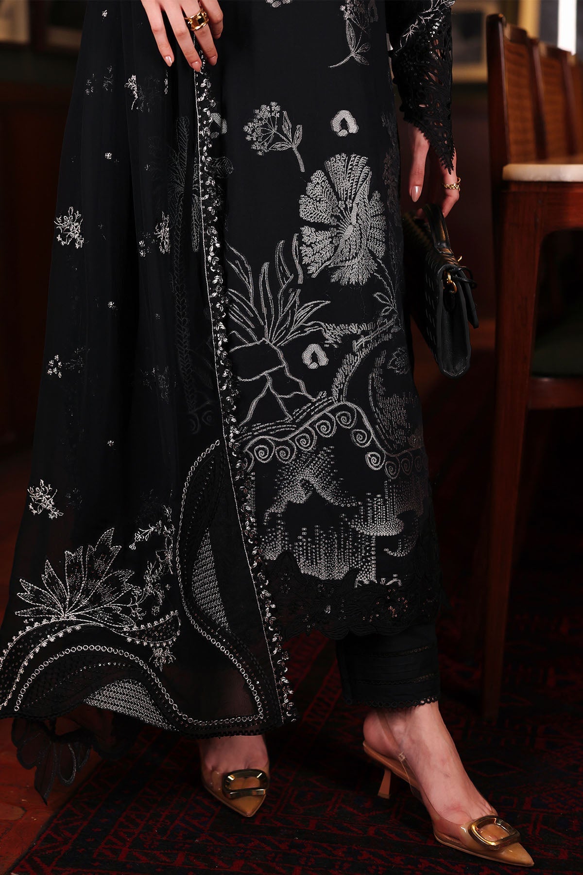 Nureh | Exclusive Jacquard | NE-227 - Designer Dress - Type : Ladies Clothes - Available at Libayah - 100% Original