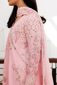 Emaan Adeel | Mirabelle Festive Luxury Lawn | FIONA by Emaan Adeel - Designer Dress  - Type : Ladies Clothes - Available at Libayah - 100% Original 