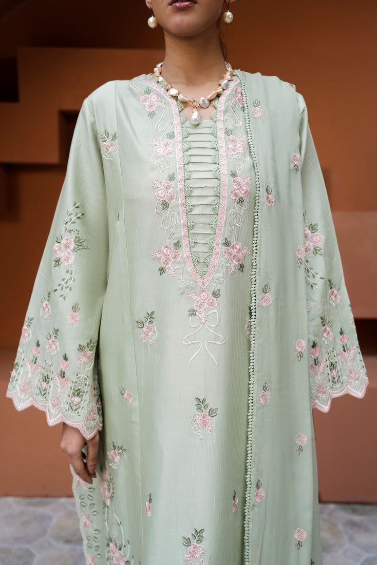Marjjan | Leya Collection | MBL-94 (MINT GREEN) - by Libayah - Registered Vendor of : Marjjan - 100% Original Designer Dress