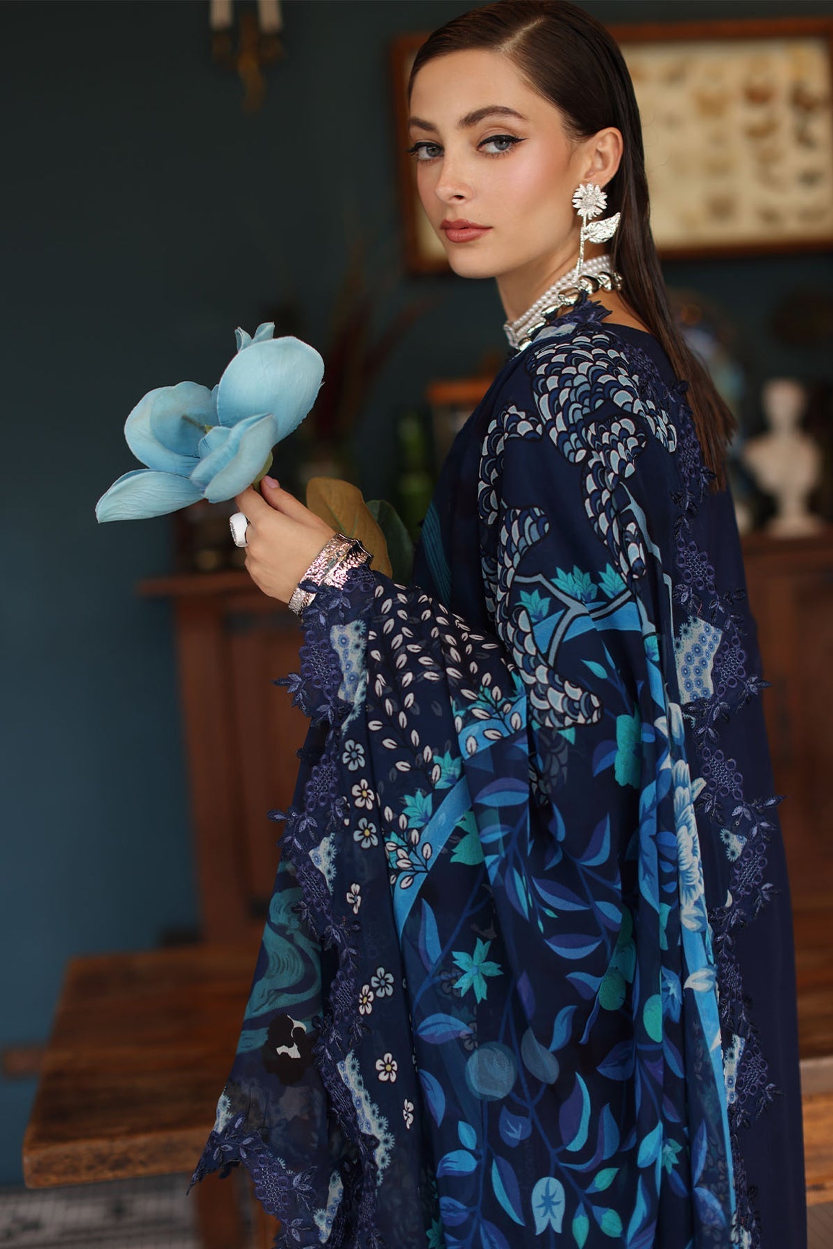 Nureh | Maya Lawn | NS-158 by Nureh - Designer Dress - Type: Ladies Clothes - Available at Libayah - 100% Original