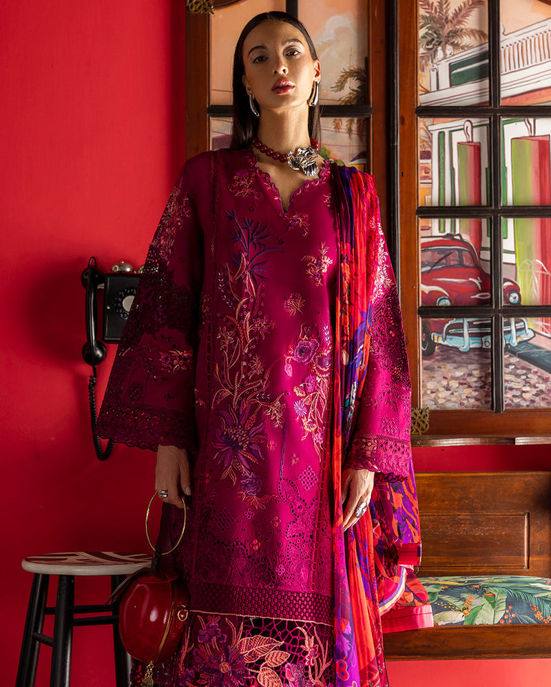Esmel | Mon Tresor Luxe Lawn 26 | Paix Amour Bonheur by Esmel - Designer Dress - Type : Luxury Dress - Available at Libayah - 100% Original