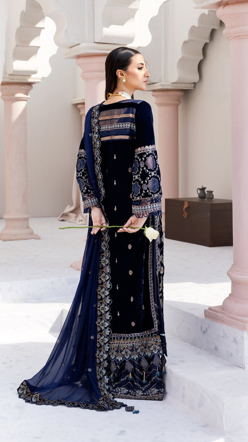 Zebtan | Andaz e Makhmal | ZAM-01 by Zebtan - Designer Dress - Type: Ladies Clothes - Available at Libayah - 100% Original