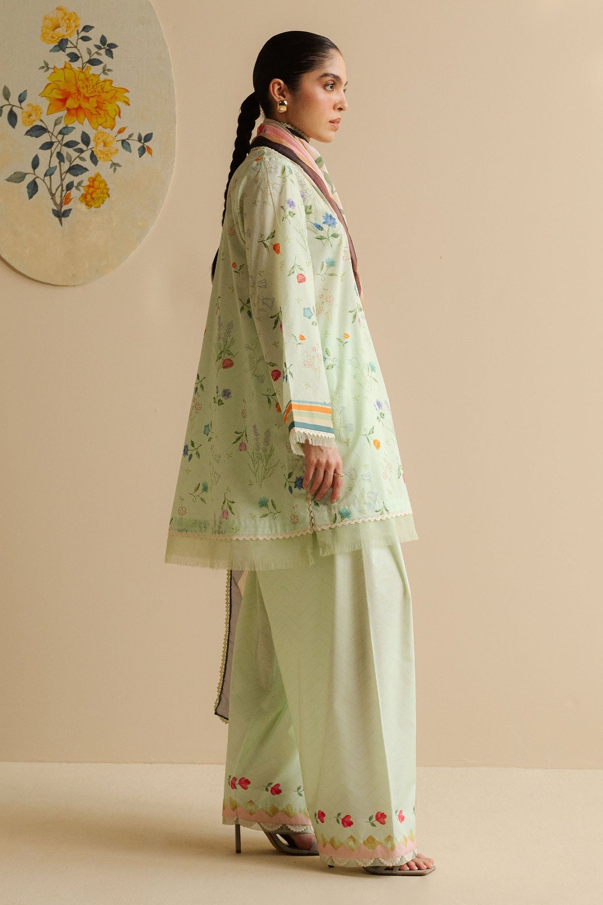 Zara Shahjahan | Coco Prints | Kaia-9A by Zara Shahjahan - Designer Dress - Type: Ladies Clothes - Available at Libayah - 100% Original