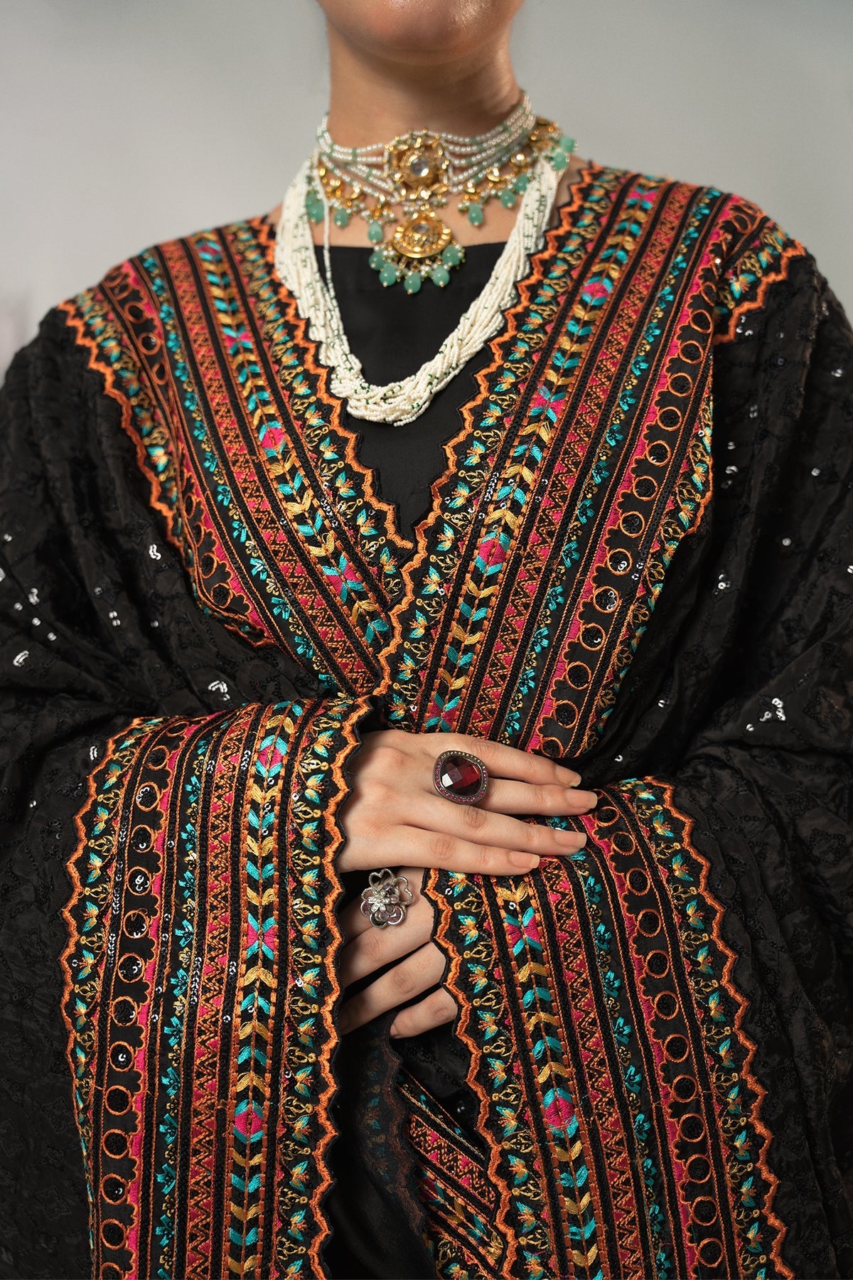 Fozia Khalid | Dilkash Festive Wear 25 | Zehnaseeb by Fozia Khalid - Designer Dress - Type : Ladies Clothes - Available at Libayah - 100% Original 